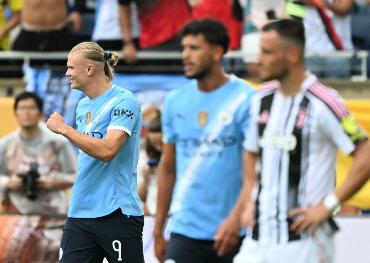 Placar de 5 a 2 e assegurou aos Citizens a 1ª colocação do Grupo G