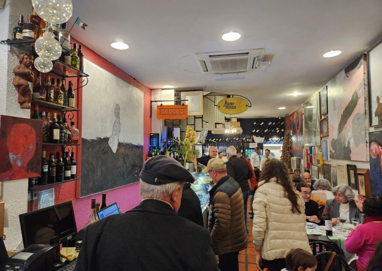 O Atelier de Massas fica na rua Riachuelo, quase Marechal Floriano