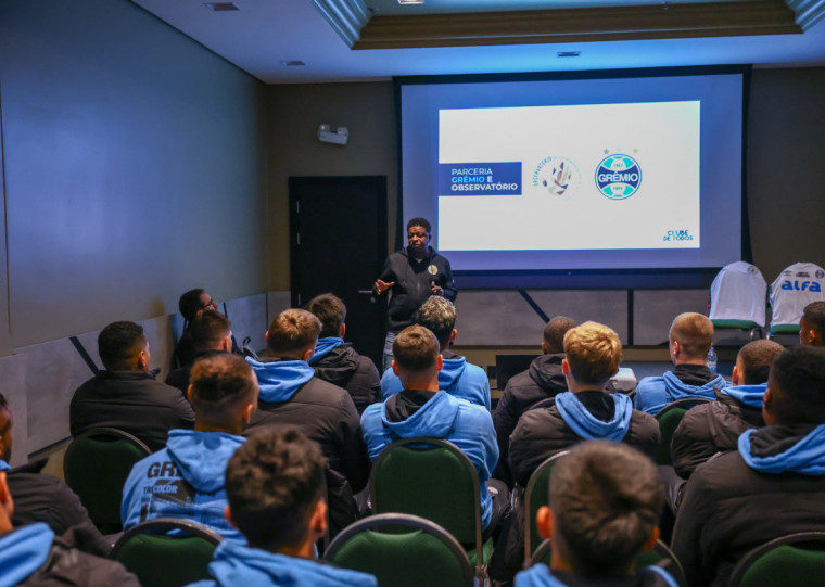 Tricolor já vinha promovendo diversas palestras em escolas de Porto Alegre nos últimos anos