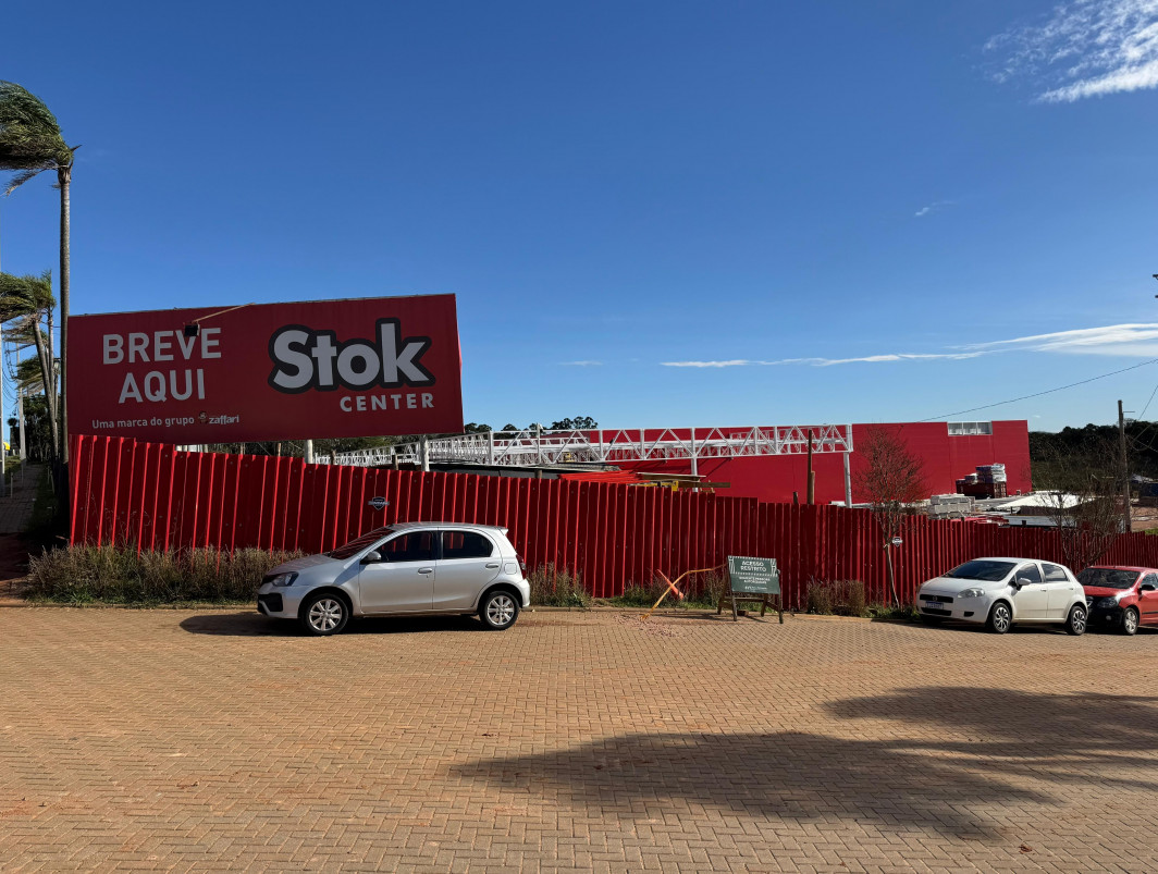 Obras do Stok estão bem adiantadas para abertura até setembro | PATRÍCIA COMUNELLO/ESPECIAL/JC