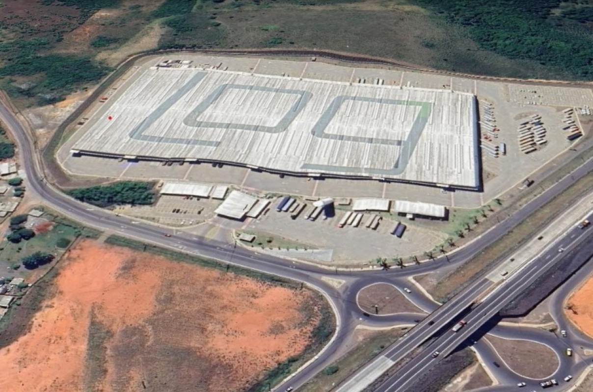Complexo LOG, na RS-118, em Gravataí, está com segunda expansão em execução | GOOGLE EARTH/REPRODUÇÃO/JC