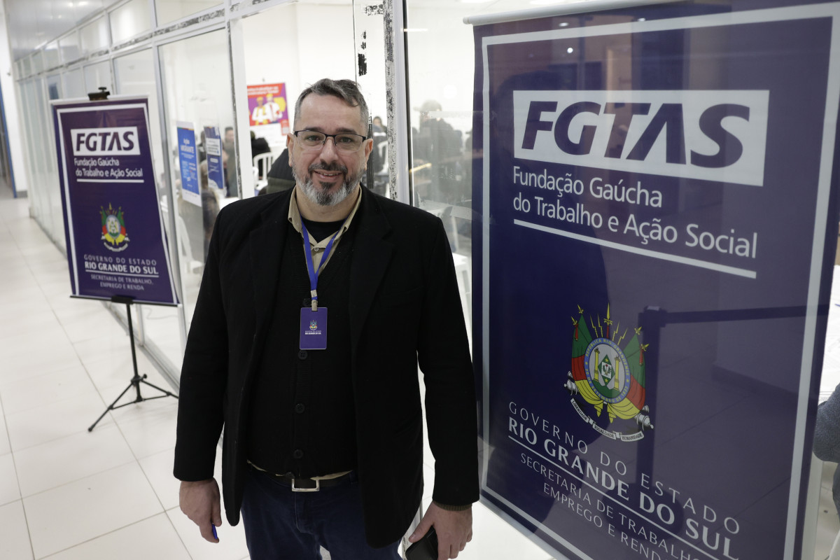 Paulo Diego Pinheiro coordenou a parte Fgtas no evento  | TÂNIA MEINERZ/JC