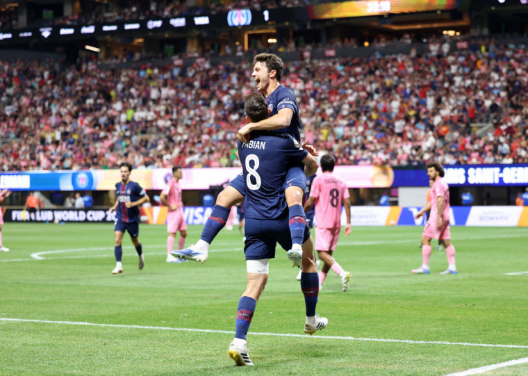 João Neves, duas vezes, Avilés (contra) e Hakimi marcaram para os triunfantes