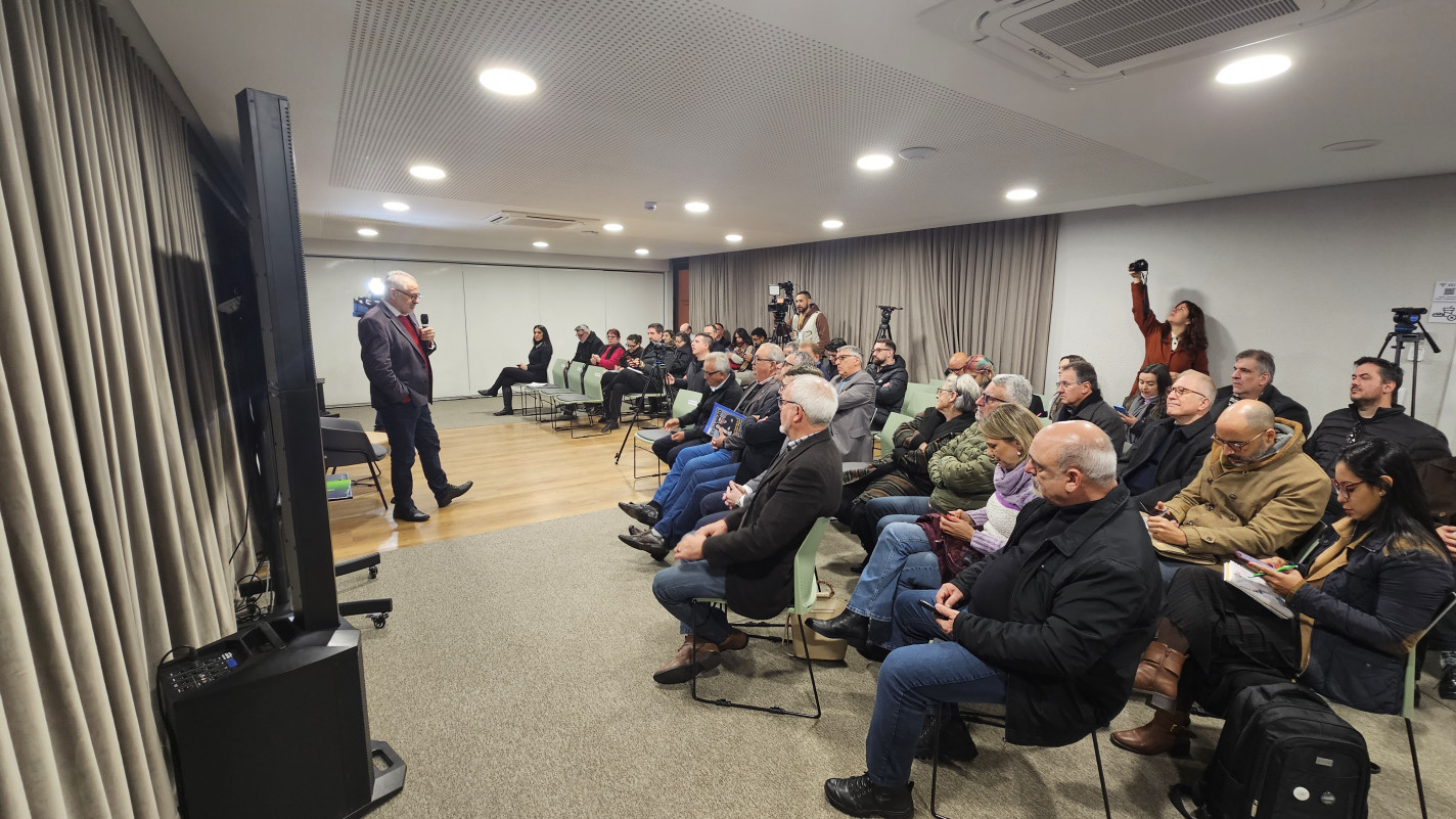 Coletiva de imprensa ocorreu na sede nova do Sistema Ocergs | Nathan Lemos/JC