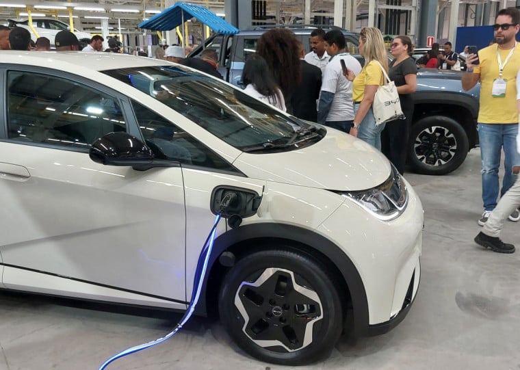 Fenabrave confirma a liderança da BYD no varejo, com 12,2% do mercado