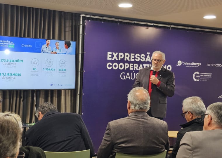 Presidente do Sistema Ocergs, Darci Hartmann detalhou números nesta terça-feira