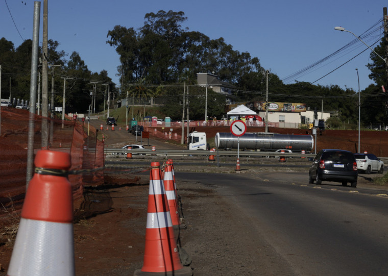 Obras no km 434,8 da BR-386 estão com 20% dos serviços concluídos, segundo a CCR Via Sul  