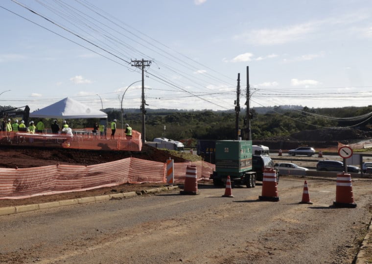 Em Nova Santa Rita, a CCR planeja entregar dois novos viadutos no próximo ano
