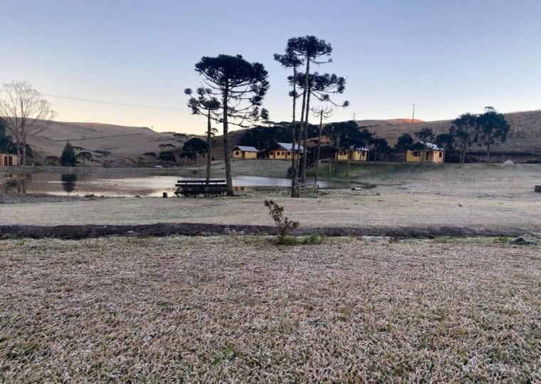 Município dos Campos de Cima da Serra tem um dos invernos mais rigorosos no Brasil