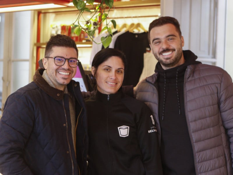 Gabriel Gandolfi, Vanessa Vilchezn e Marcelo Mancuso est&atilde;o &agrave; frente da opera&ccedil;&atilde;o no Mercado P&uacute;blico Foto: BRENO BAUER/JC