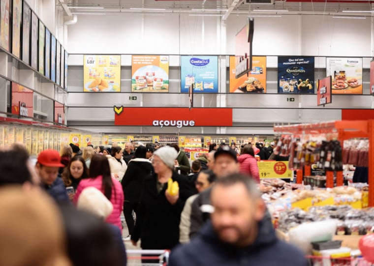 Alimentação liderou a leitura de despesa que registraram alívio em suas taxas de variação