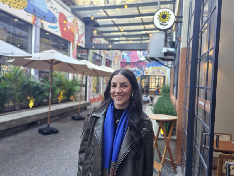 Pietra Alves é diretora criativa da Torra Sessions, coffee party itinerante Foto: NATHAN LEMOS/JC