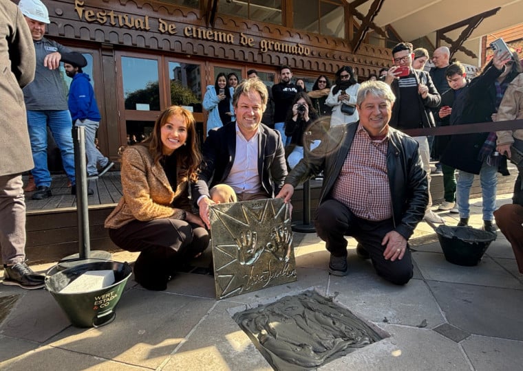 Molde foi feito em 2024, quando atriz esteve na cidade