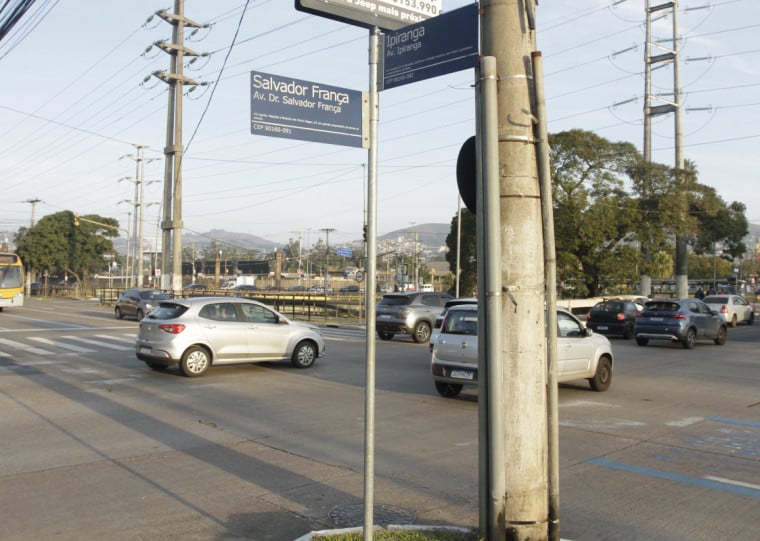 Cruzamento entre a avenida Ipiranga e a rua Dr. Salvador França lidera o ranking de sinistros nos últimos cinco anos