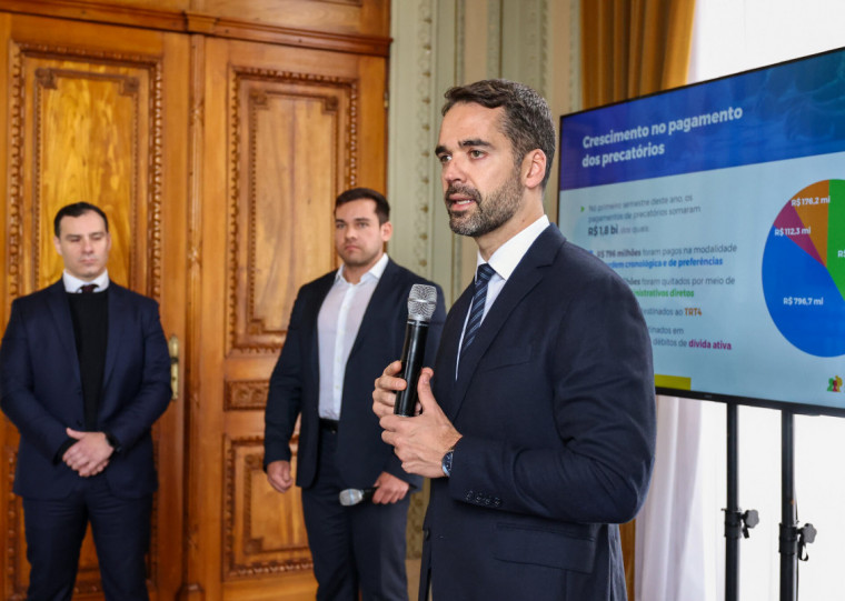 Governador Eduardo Leite fez um chamamento aos credores do RS