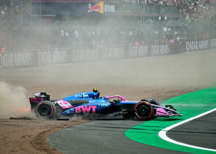 Piloto argentino voltou a errar no GP da Inglaterra