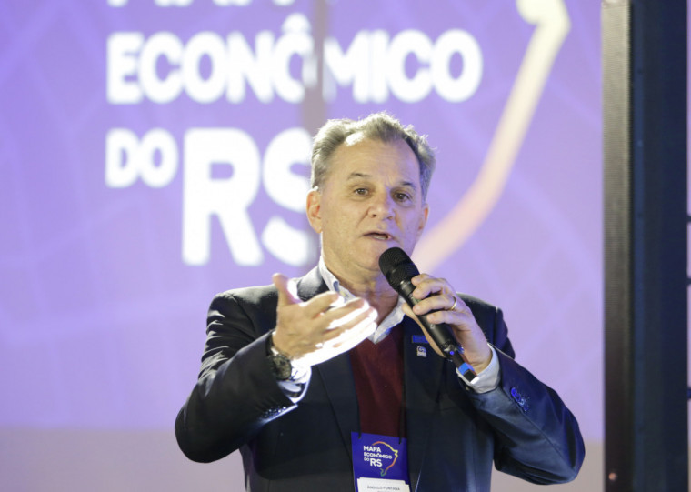 Ângelo Fontana, presidente CIC Vale do Taquari.  Mapa Econômico 2025 - Lajeado - RS. | TÂNIA MEINERZ/JC