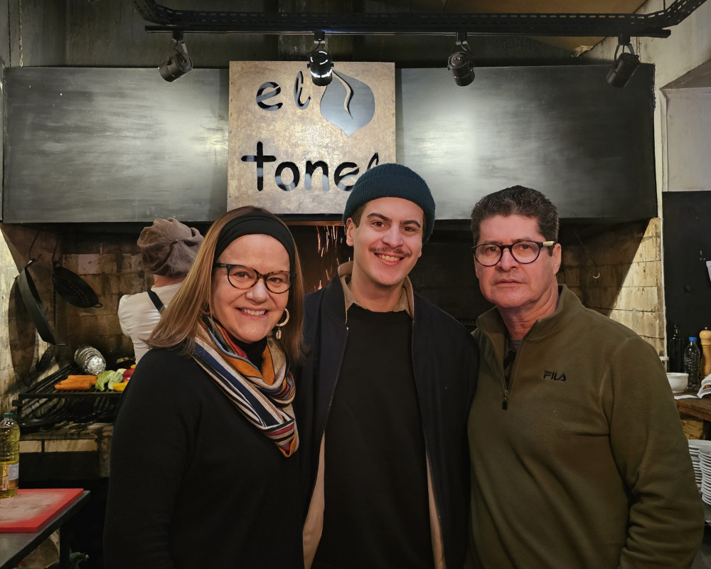 Eliane, Gonçalo e Luiz Fernando estão à frente do El Tonel | Júlia Fernandes/Especial/JC