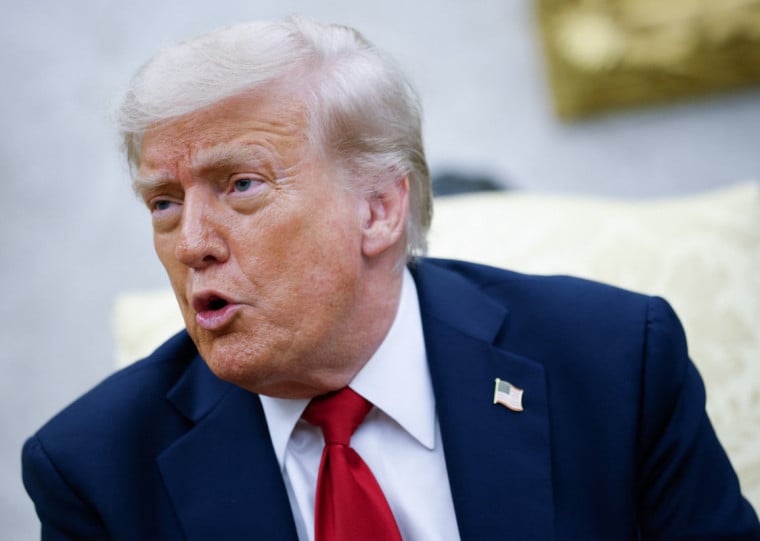  Em evento na Casa Branca, o republicano destacou que pretende retaliar economicamente os países do grupo