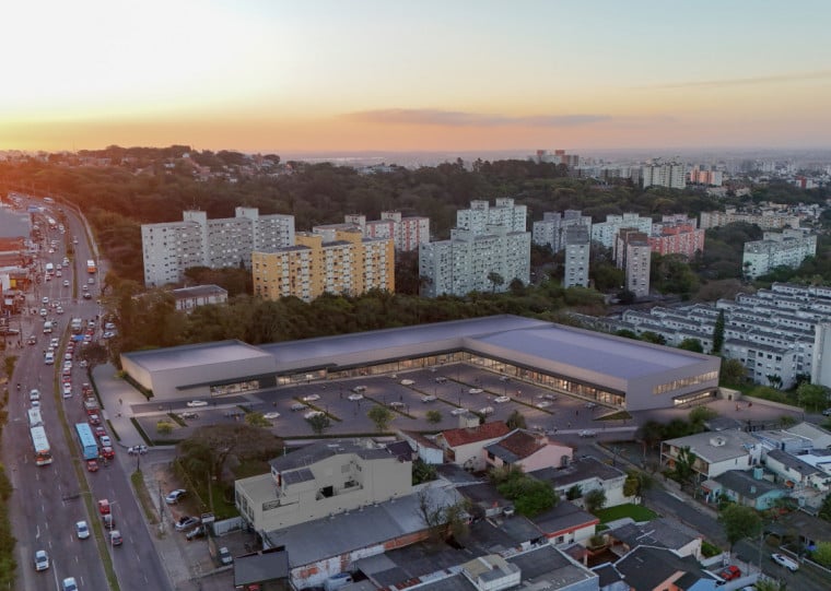 Projeção em imagem da região mostra como vai ser o empreendimento na Zona Leste