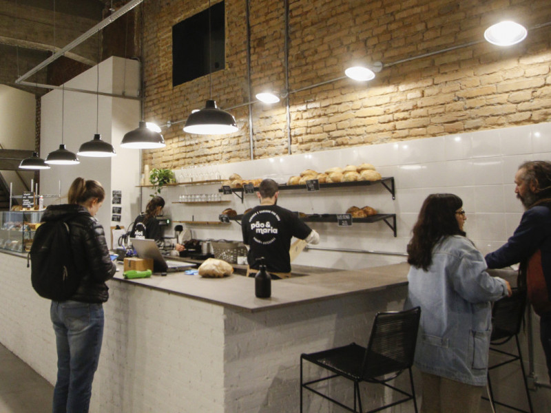 A segunda unidade da P&atilde;o e Maria fica na  na rua dos Andradas, n&deg; 683 Foto: BRENO BAUER/JC