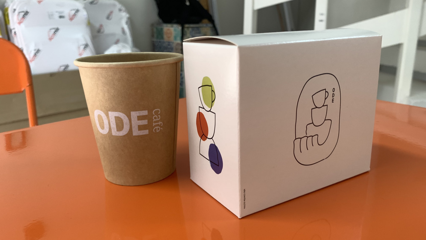 .As cores verde, laranja e roxo representam a acidez,a doçura e o corpo do café  | DENER PEDRO/ESPECIAL/JC