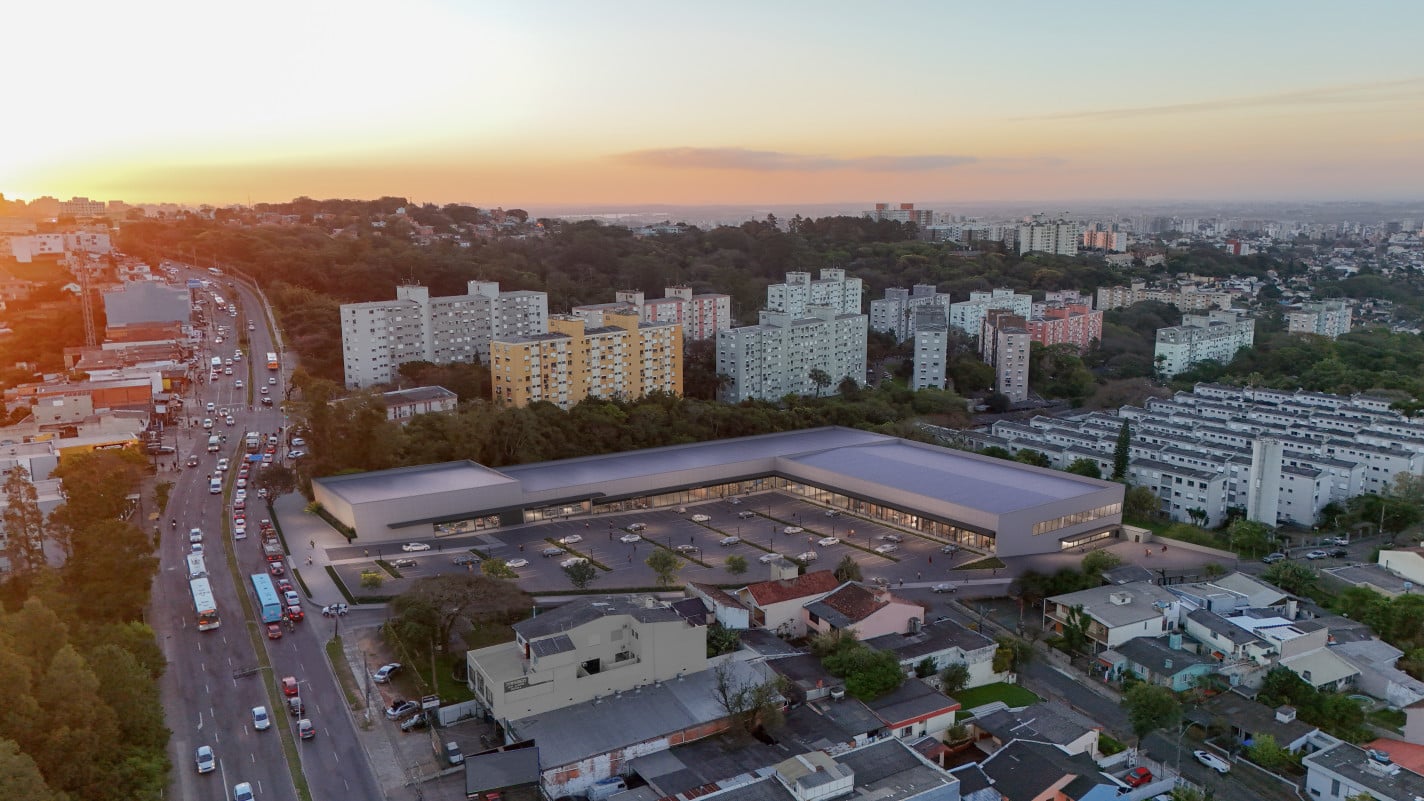 Projeção em imagem da região mostra como vai ser o empreendimento da Dallasanta | GRUPO DALLASANTA/DIVULGAÇÃO/JC