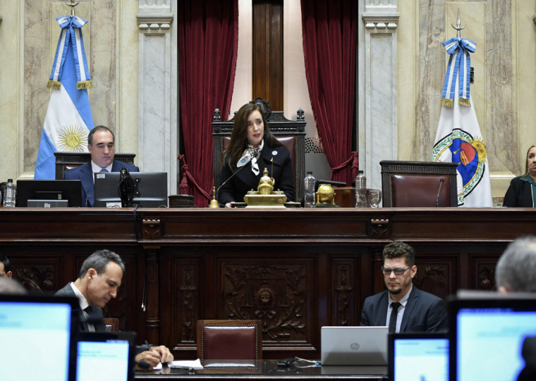 Victoria Villarruel diz que presidente argentino tem de viajar menos

