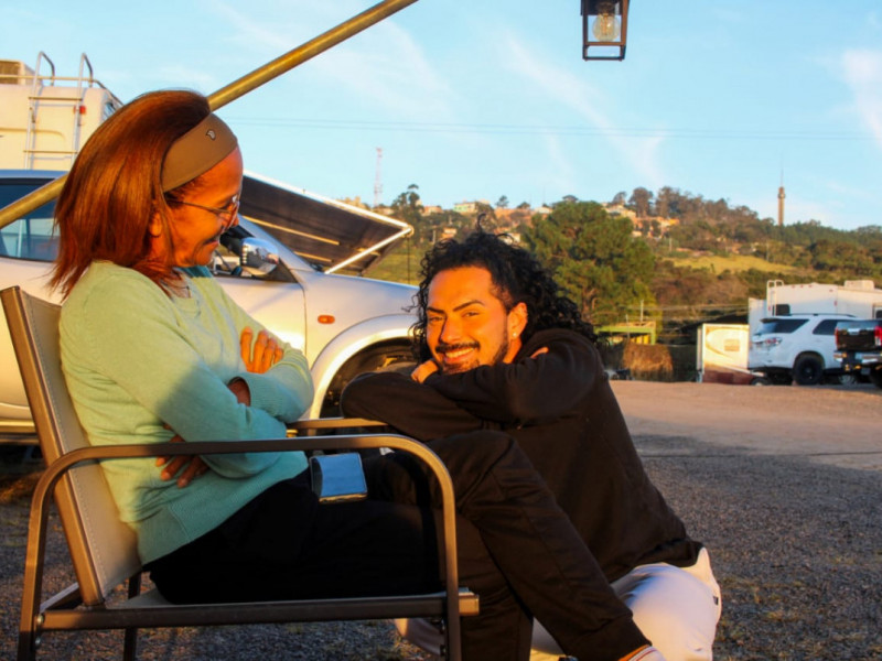 Mãe de bailarina vem de Minas Gerais visitar a filha | Gabrieli Silva/JC