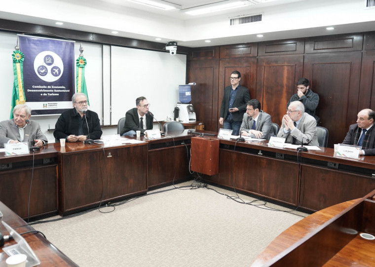 Representantes da Fiergs compareceram a comissão da Assembleia nesta quarta-feira (16)