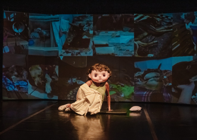 Espetáculo infantil 'A menina dos olhos d'água' será apresentado na Mostra Movimenta Cena Sul, nesta segunda-feira (28)