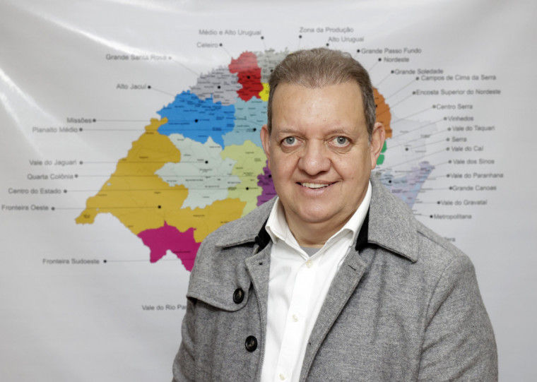 Edivilson Brum, secretário da Agricultura, Pecuária, Produção Sustentável e Irrigação (Seapi).