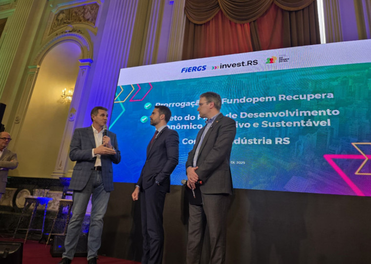 Eduardo Leite, Ernani Polo e Rafael Prikladnicki apresentaram o plano Empreender RS