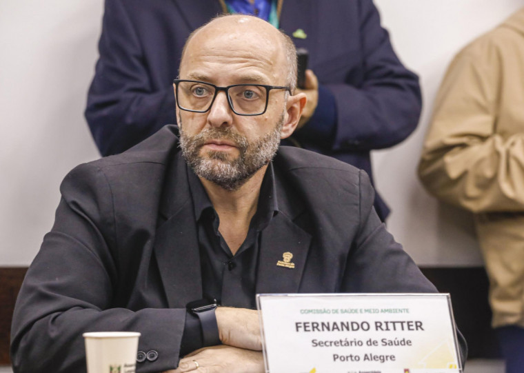 Fernando Ritter, secretário da Saúde de Porto Alegre