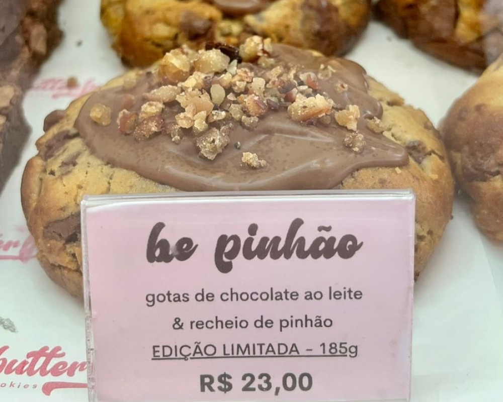 O Be Pinh&atilde;o &eacute; um sabor com edi&ccedil;&atilde;o limitada do inverno | BUTTER BE COOKIES/DIVULGA&Ccedil;&Atilde;O/JC