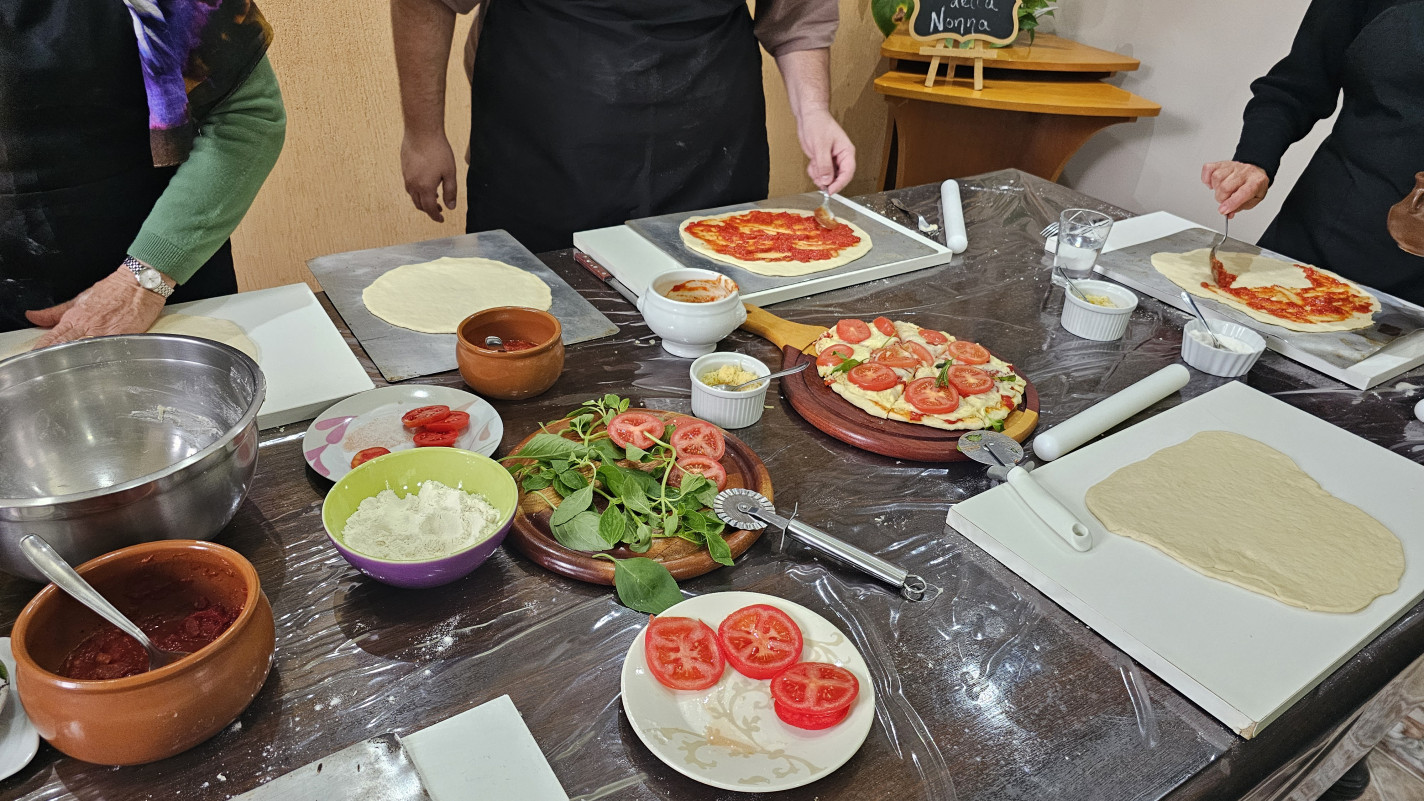 A Casa Della Nonna ensina italiano aos alunos através da prática da culinária típica do país | SARAH OLIVEIRA/ESPECIAL/JC