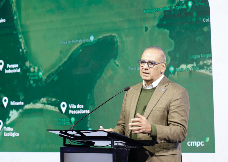 Diretor-geral de Celulose da CMPC no Brasil, Antonio Lacerda apresentou iniciativa em reunião-almoço da Fiergs nesta terça-feira