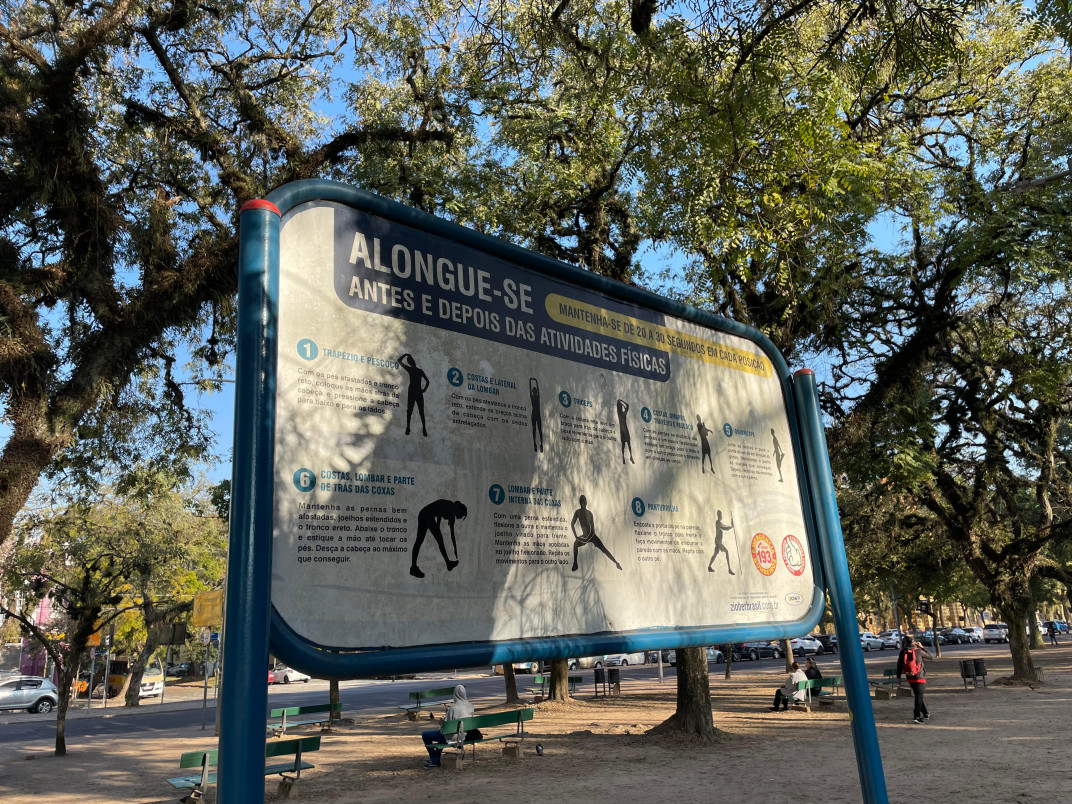 Porto Alegre tem atualmente 77 academias ao ar livre | Nico Costamilan/Especial/JC