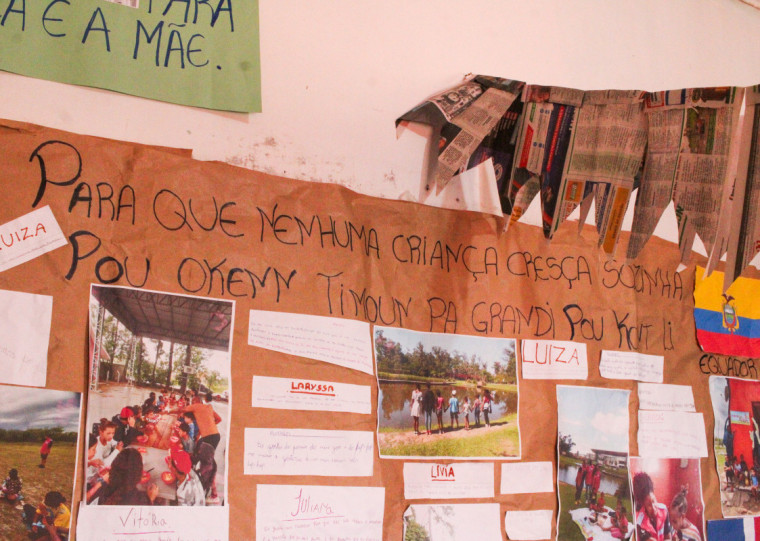 Espaço Amigável foi preparado também para acolher crianças e adolescentes no contraturno da escola