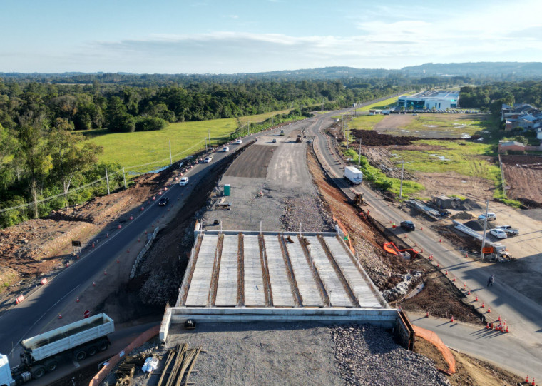 Plano prevê entregar três quilômetros de duplicação em Santa Cruz do Sul neste ano, incluindo dois viadutos