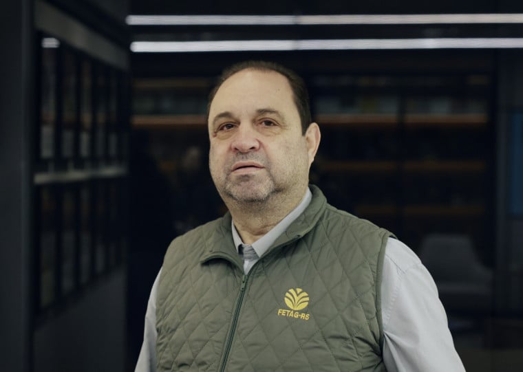 Carlos Joel da Silva está à frente da Fetag-RS desde 2015