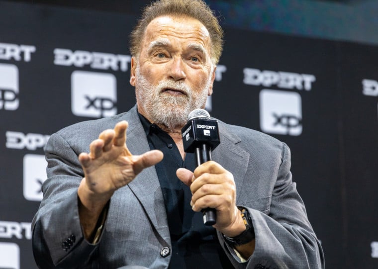 Ex-governador da Califórnia fez palestra motivacional em evento de investimentos da XP