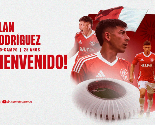 Inter anuncia a contratação do volante uruguaio Alan Rodríguez