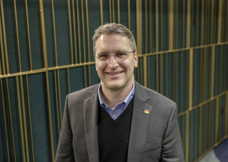 Rafael Prikladnicki, presidente Invest.RS. Reunião-almoço da Câmara Brasil Alemanha