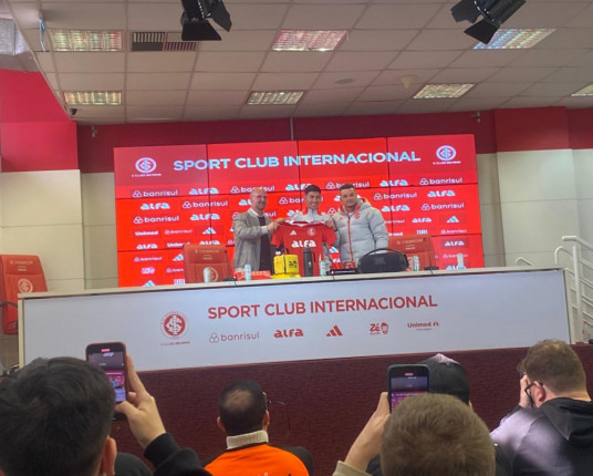 Alan Rodríguez se diz identificado com o Inter e afirma: 'Valorizei a insistência do clube'