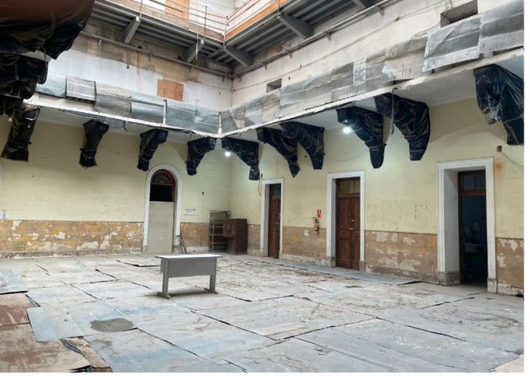 Obras do Grande Hotel, em Pelotas, transformarão local no Hotel-Escola da UFPel e abrigará curso de Hotelaria da instituição | Amanda Kuhn/Especial/Cidades