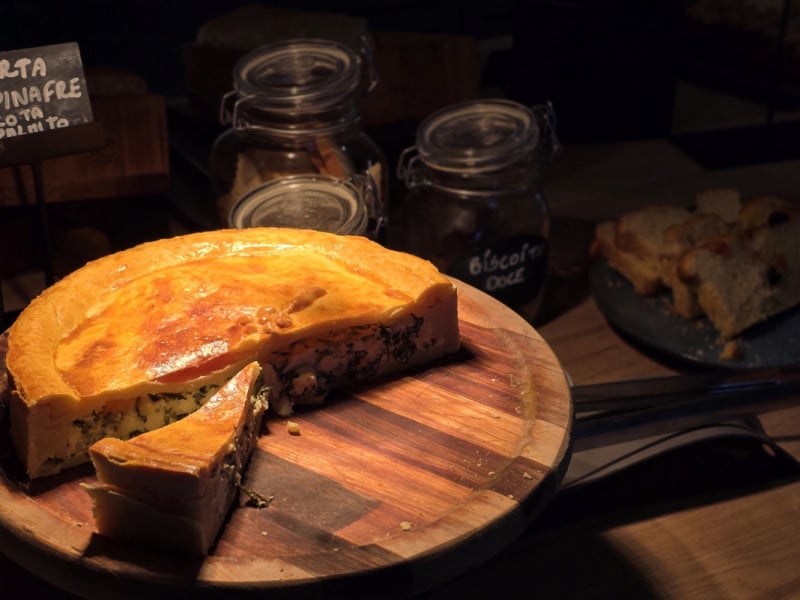 A quiche de espinafre com ricota está entre os preferidos dos hóspedes  Foto: NATHAN LEMOS/JC