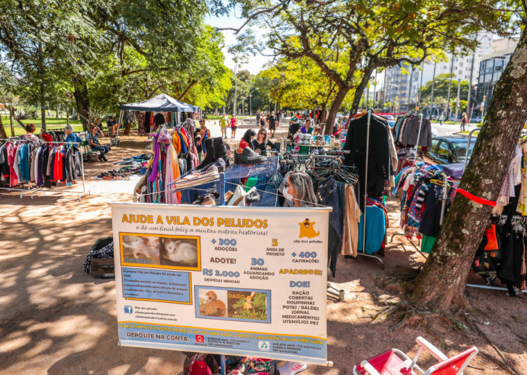 Domingo de Dia dos Pais terá Brechocão entre o Parquinho da Redenção e o Auditório Araújo Vianna, das 9h às 16h