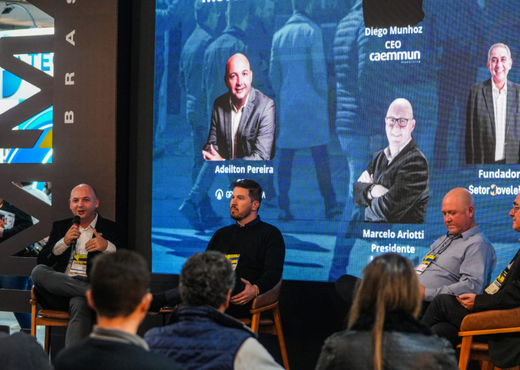 Lideranças de empresas moveleiras expuseram visões em palestra na programação da Fimma Brasil, encerrada nesta quinta-feira