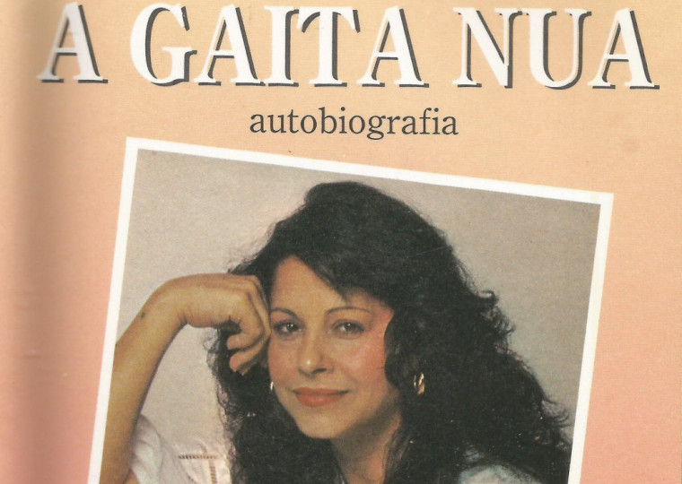 Detalhe da capa de 'A Gaita Nua', famosa e polêmica autobiografia de Mary Terezinha